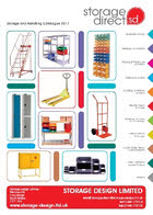 Storage Direct Catalogue from Storage Design Limited Linbins, Lispace Apex Pallet Racking